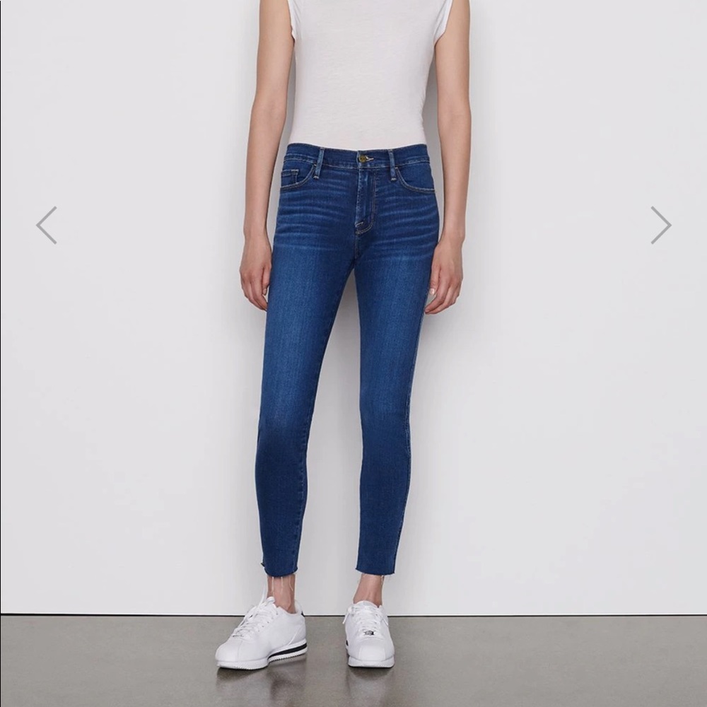 FRAME Denim cropped skinny- size 28